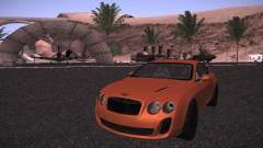 Bentley Continetal SS Dubai Gold Edition pour GTA San Andreas