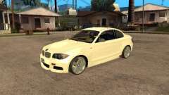 Bmw 135i coupe Police pour GTA San Andreas