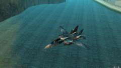F-14 Tomcat Blue Camo Skin pour GTA San Andreas