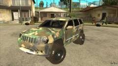 Jeep Grand Cherokee SRT8 Camo für GTA San Andreas