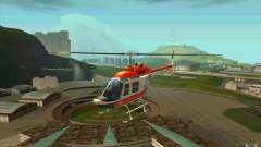 Bell 206 B Police texture2 für GTA San Andreas