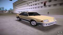 Ford Mustang GT 1993 pour GTA Vice City