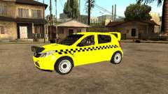 Dacia Sandero Speed Taxi für GTA San Andreas