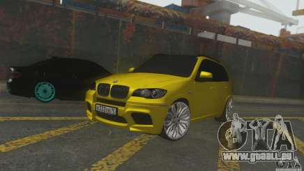 BMW X5M Gold Smotra v2.0 für GTA San Andreas