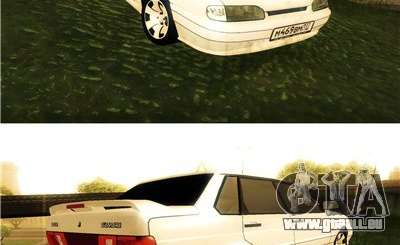 VAZ 2115 restylage 2010 pour GTA San Andreas
