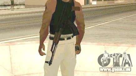 Armes sur les corps pour GTA San Andreas