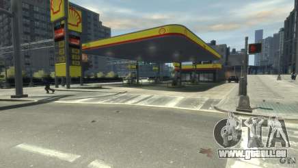 Shell Petrol Station für GTA 4