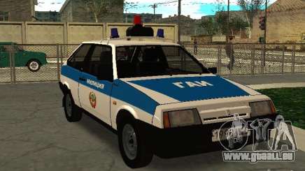 VAZ 2108 Polizei für GTA San Andreas