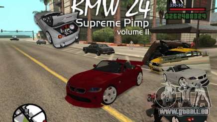 BMW Z4 Supreme Pimp TUNING volume II pour GTA San Andreas
