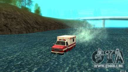 Ambulan boat pour GTA San Andreas