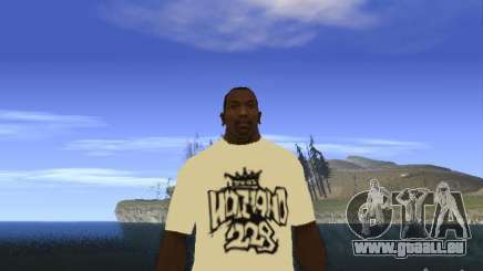 T-Shirt NoGGano228 und AK 47 für GTA San Andreas