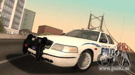 Ford Crown Victoria Vancouver Police für GTA San Andreas