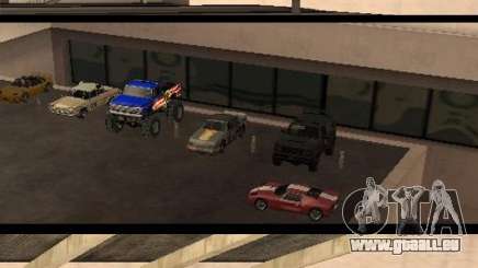 Cars shop in San-Fierro beta pour GTA San Andreas