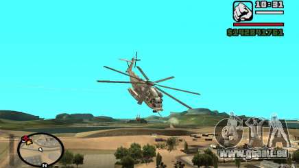 Sikorsky MH-53 mit geschlossenen Luke für GTA San Andreas