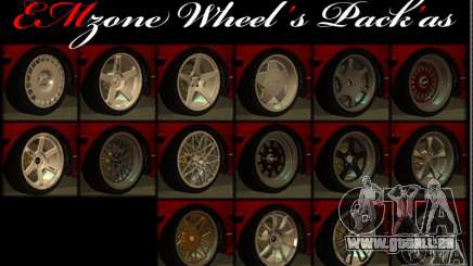 Wheels Pack by EMZone für GTA San Andreas