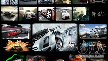 Écrans de chargement nouvelle voiture cool pour GTA San Andreas