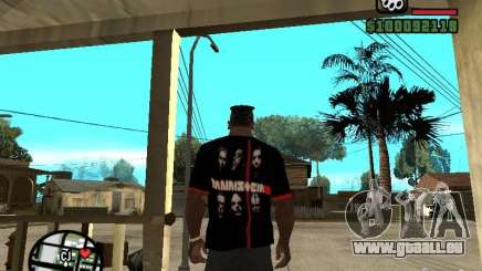 Rammstein T-shirt v3 für GTA San Andreas