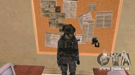 Der Soldat Haut von Cod MW 2 für GTA San Andreas