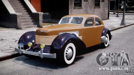 Cord 812 Charged Beverly Sedan 1937 pour GTA 4