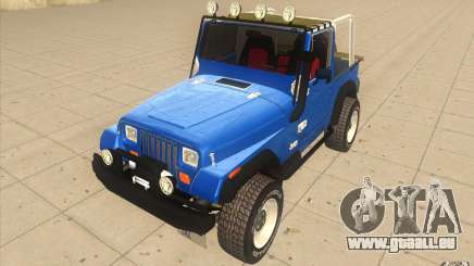 Jeep Wrangler 4.0 Fury 1986 für GTA San Andreas