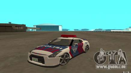 Nissan GT-R R35 Indonesia Police pour GTA San Andreas