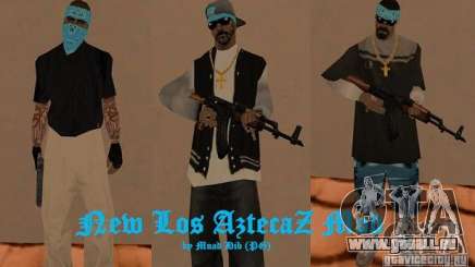 New Los Aztecas skins pour GTA San Andreas