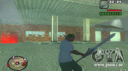 Épée de Dante de DMC 3 pour GTA San Andreas