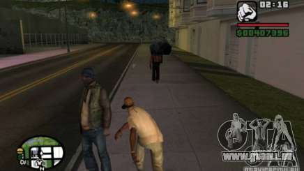 Jeter en passants par les ordures pour GTA San Andreas