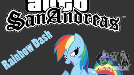 Rainbow Dash Skin für GTA San Andreas