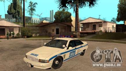 NYPD Chevrolet Caprice Marked Cruiser pour GTA San Andreas