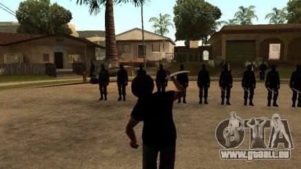 Der Kampf mit der Katanas in der Grove Street für GTA San Andreas