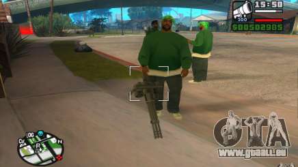 Nouvelles armes de gangs pour GTA San Andreas