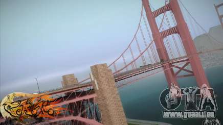 New Golden Gate bridge SF v1.0 für GTA San Andreas