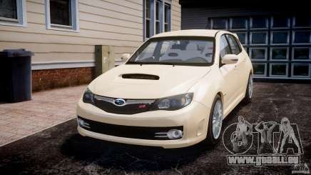 Subaru Impreza WRX STi 2009 pour GTA 4