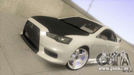 Mitsubishi Lancer Evo IX DIM pour GTA San Andreas