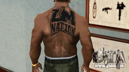 Tattoo NATION ZM pour GTA San Andreas