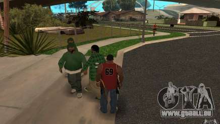 Skins Grove Street pour GTA San Andreas