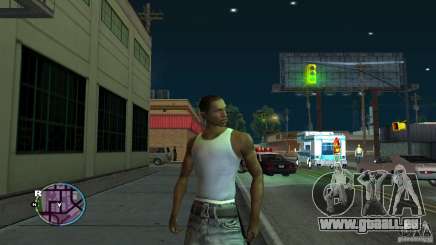 GTA IV HUD für ein Breitbild (16:9) für GTA San Andreas