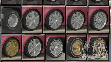 SA HQ Wheels für GTA San Andreas