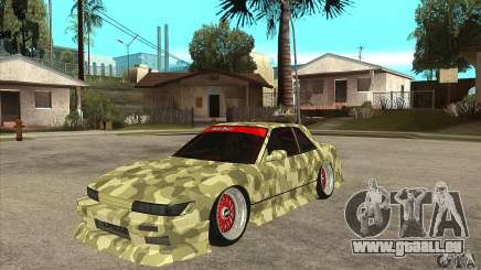 Nissan Silvia S13 Army Drift pour GTA San Andreas