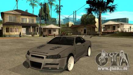 Nissan Skyline R 34 Need For Speed Carbon pour GTA San Andreas
