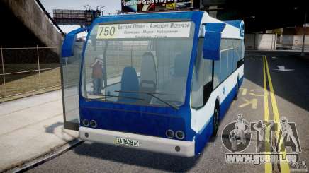 DAF Berkhof City Bus Amsterdam für GTA 4