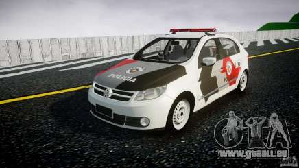 Volkswagen Gol G5 PMSP [ELS] pour GTA 4