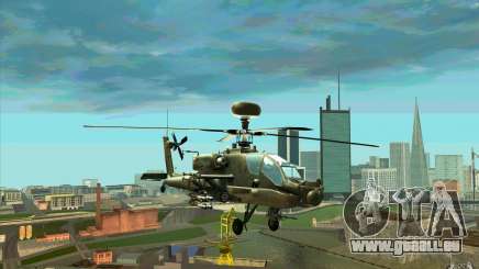 Apache AH64D Longbow für GTA San Andreas