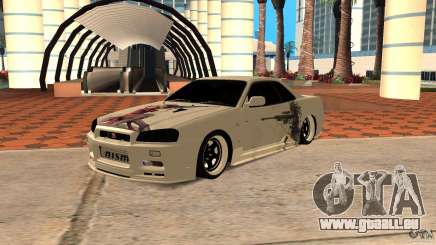 Nissan Skyline R-34 pour GTA San Andreas