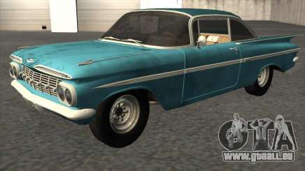 Chevrolet Impala Coupe 1959 Used pour GTA San Andreas