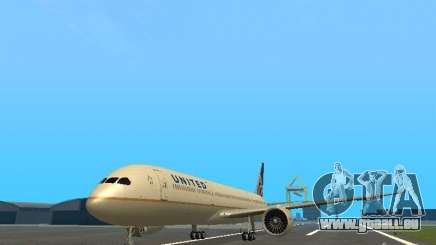 Boeing 787 Dreamliner United Airlines für GTA San Andreas