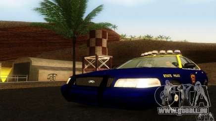 Ford Crown Victoria West Virginia Police für GTA San Andreas