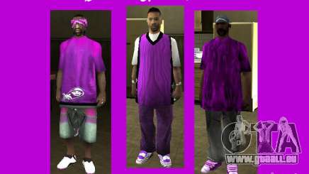 Gang de peaux, le Ballas pour GTA San Andreas