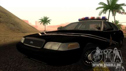 Ford Crown Victoria Idaho Police pour GTA San Andreas
